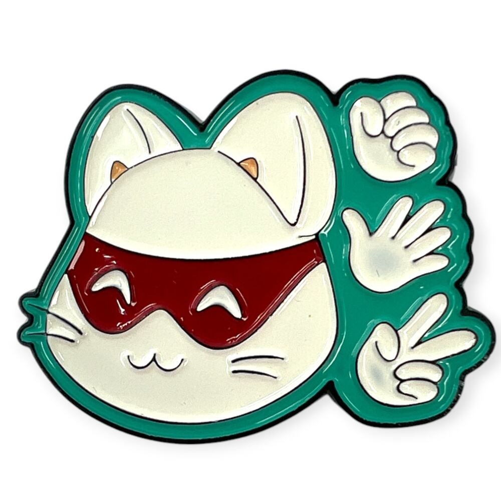 San Diego Comic-Con 2022 Exclusive Mascot Catnip Bravo Collector Pin